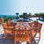 Malibu Outdoor 7-Piece Wood Patio Dining Set V187SET24 #2