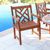 Malibu Outdoor 9-Piece Wood Patio Dining Set with Extension Table V232SET32 #3