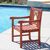 Malibu Outdoor 9-Piece Wood Patio Dining Set with Extension Table V232SET38 #4