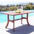 Malibu Outdoor Wood Rectangle Dining Table with Curvy Legs V189 #2