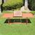 Malibu Outdoor Wood Rectangular Extension Table with Foldable Butterfly V232 #3