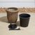 Ocala 16x16x16 Curved Oval Wicker Smart Self-Watering Planter in Mocha V1907 #4