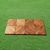 Outdoor Patio 12-Diagonal Slat Acacia Interlocking Deck Tile (Set of 10 Tiles) V368 #3