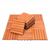 Outdoor Patio 6-Slat Eucalyptus Interlocking Deck Tile (Set of 10 Tiles) V169 #7