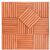 Outdoor Patio 8-Slat Eucalyptus Interlocking Deck Tile (Set of 10 Tiles) V375 #3