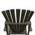 Renaissance Adirondack Wood Chair - Vista Gray V1823 #6