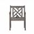 Renaissance Modern Outdoor Patio Garden Armchair - Hand-scraped Wood V1301 #2