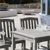 Renaissance Outdoor 4-Piece Hand-scraped Wood Patio Dining Set with 4-foot Bench V1297SET22 #6
