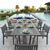 Renaissance Outdoor Patio Hand-scraped Wood 7-Piece Dining Set with Extension Table V1294SET23 #2
