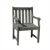 Renaissance Slatted Outdoor Patio Garden Armchair - Hand-scraped Wood V1623