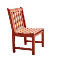 Malibu Outdoor Garden Armless Chair V1636