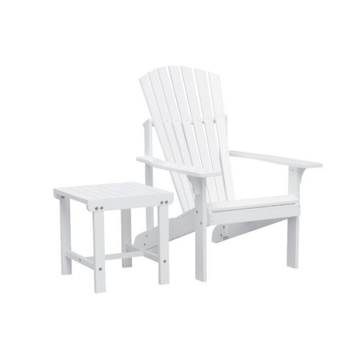 Bradley Adirondack Wood 2-Piece Comfort Set - White V1844SET7
