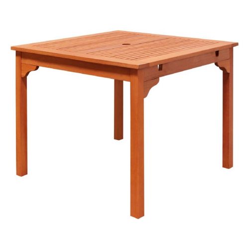 Malibu Outdoor 35" Stacking Square Table V1104