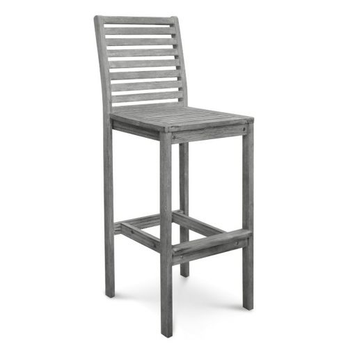 Renaissance Outdoor Bar Chair - Vista Gray V1354