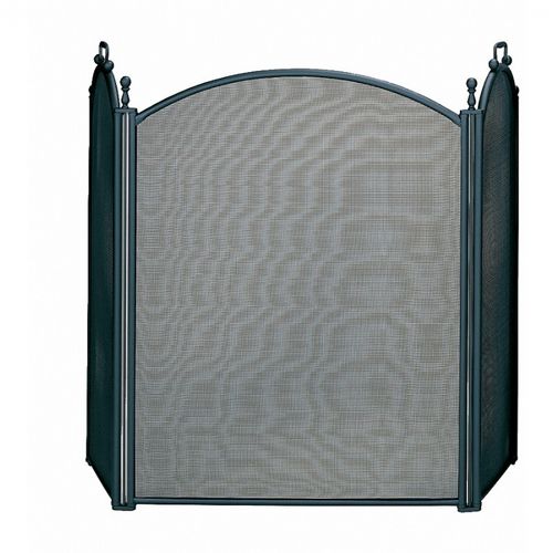 3 Fold Large Diameter Black Screen With Woven Mesh BR-S-3652