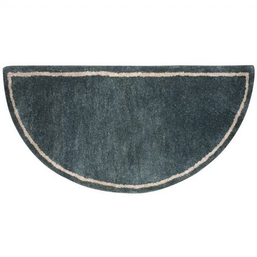Forest Green Hand-Tufted 100% Wool Hearth Rug BR-R-5000
