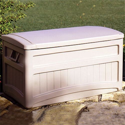 Outdoor Storage Deck Box 73 Gallons w/ wheels SUDB7000W
