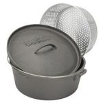 Cast Iron Dutch Oven 8-QT. with Basket BY7460