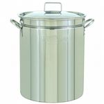 Stockpot & Lid - 24 Qt Stainless Steel BY1024