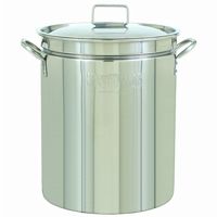 Stockpot & Lid - 62 Qt Stainless Steel BY1060