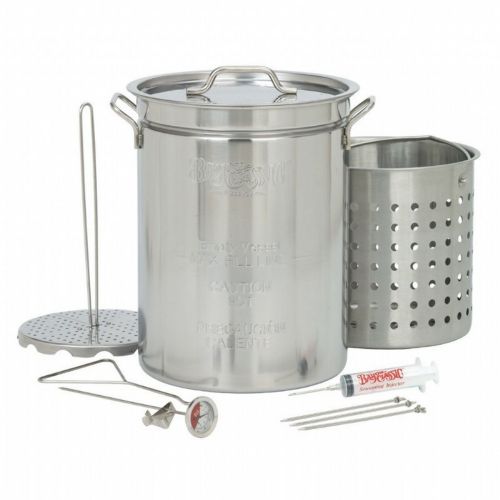 Bayou Classic 1118 32-Quart Stainless Steel Turkey Fryer BY1118