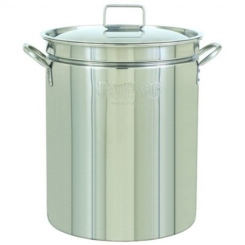 Stockpot & Lid - 24 Qt Stainless Steel BY1024