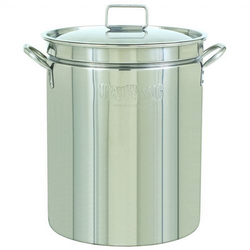 Stockpot & Lid - 44 Qt Stainless Steel BY1044