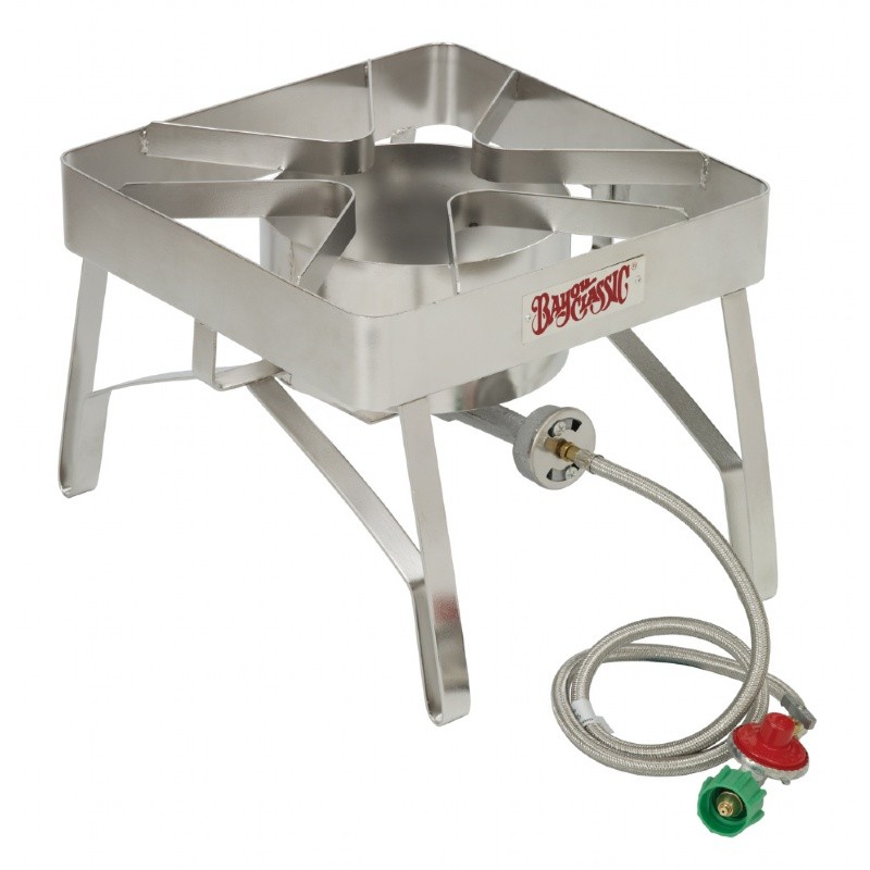 Outdoor Patio Gas Stove Stainless Steel Patio Stove BYSS84 CozyDays