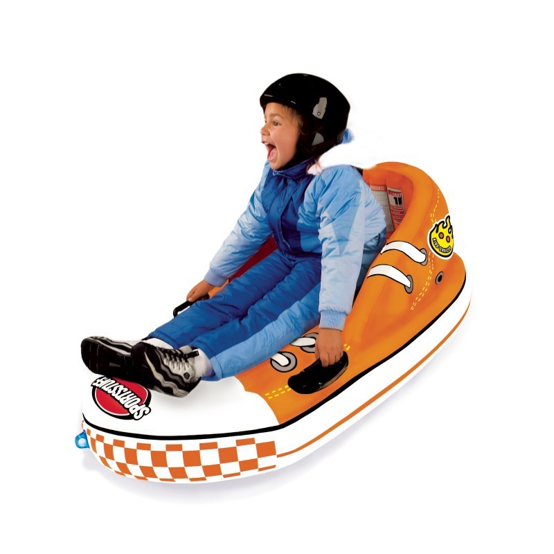 Snow Shoe Inflatable Snow Sled Single Rider SP302706 CozyDays