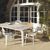 Triconfort Oblo Rectangle Outdoor Dining Table with Marble Top 88 inch TRI56520-721-TW #2