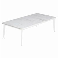 Riba Outdoor Coffee Table with Marble Top TRI40702