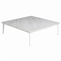 Riba Outdoor Square Center Table with Marble Top TRI40722