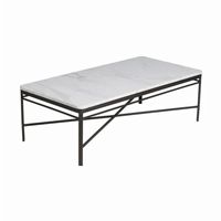 Triconfort 1950 Outdoor Rectangle Coffee Table with Marble Top TRI72708