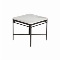 Triconfort 1950 Outdoor Square Side Table with Marble Top TRI72760