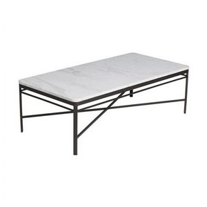 Triconfort 1950 Outdoor Rectangle Coffee Table with Marble Top TRI72708