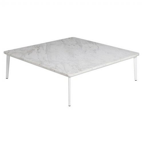Riba Outdoor Square Center Table with Marble Top TRI40722