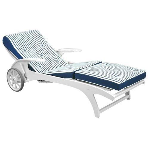 Riviera Multiposition Outdoor Chaise Lounge with Arms MT200