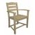 POLYWOOD® La Casa Outdoor Dining Arm Chair PW-TD200