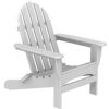 POLYWOOD® Classic Folding Adirondack Chair Traditional Colors PW-AD5030
