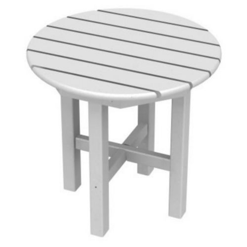 POLYWOOD® Adirondack Round Side Table 20 inch PW-RST