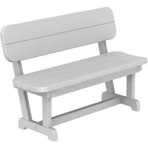 POLYWOOD® Park Picnic Bench with Back PW-PB48