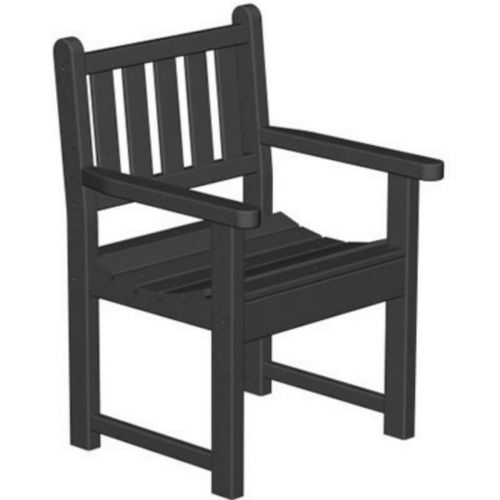 POLYWOOD® Plastic Traditional Garden Arm Chair PW-TGB24