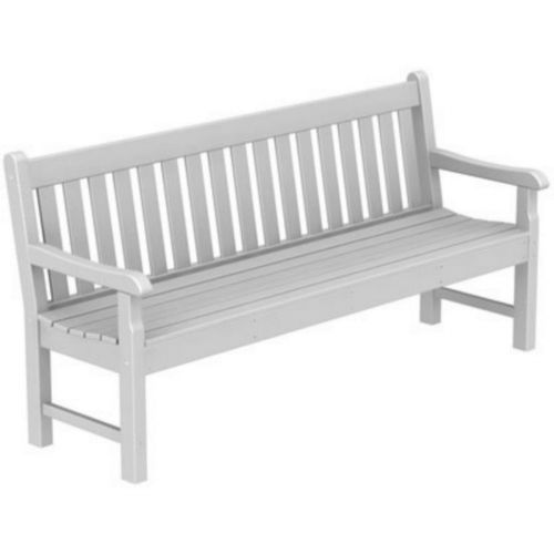 POLYWOOD® Rockford Outdoor Park Bench 72 inches PW-RKB72