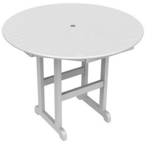 POLYWOOD® Round Counter Height Table 48 inch PW-RRT248