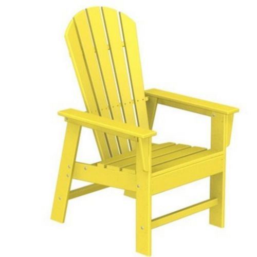 POLYWOOD® South Beach Adirondack Dining Chair Fiesta PW-SBD16