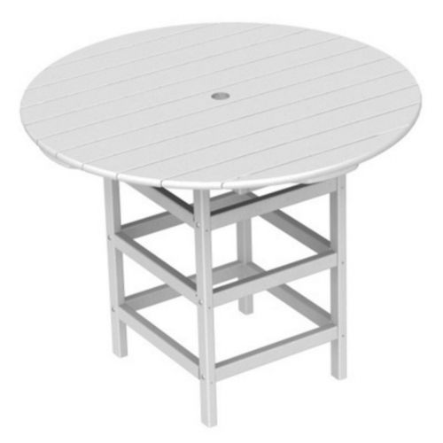 POLYWOOD® South Beach Round Dining Table 40" Classic PW-SBT40