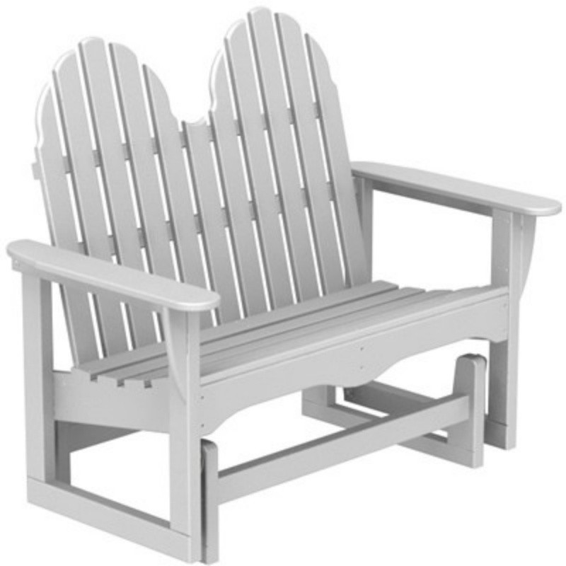 POLYWOOD® Adirondack Glider Bench PWADGL1 CozyDays
