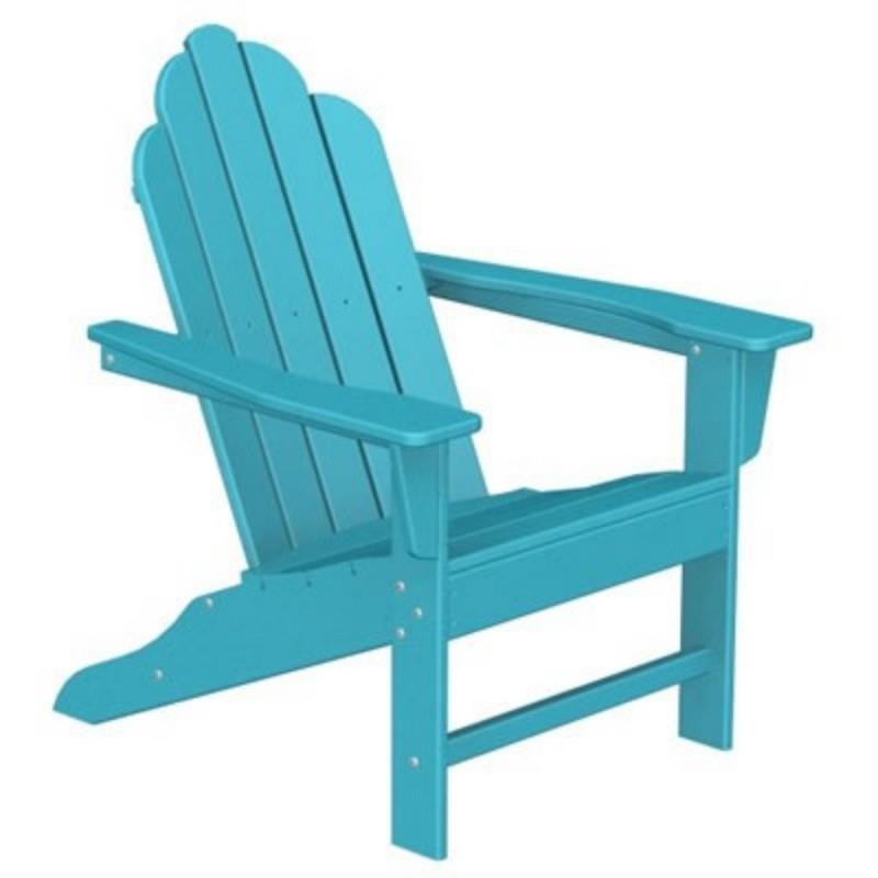 POLYWOOD® Long Island Adirondack Chair Fiesta PWECA15 CozyDays