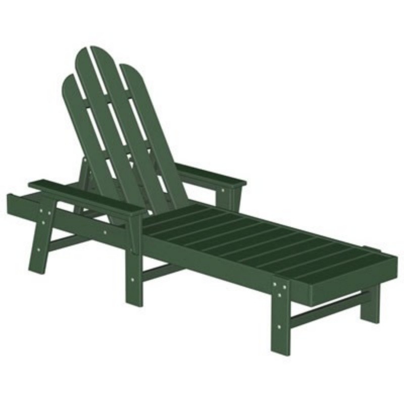 POLYWOOD® Long Island Chaise Classic PWECC76 CozyDays