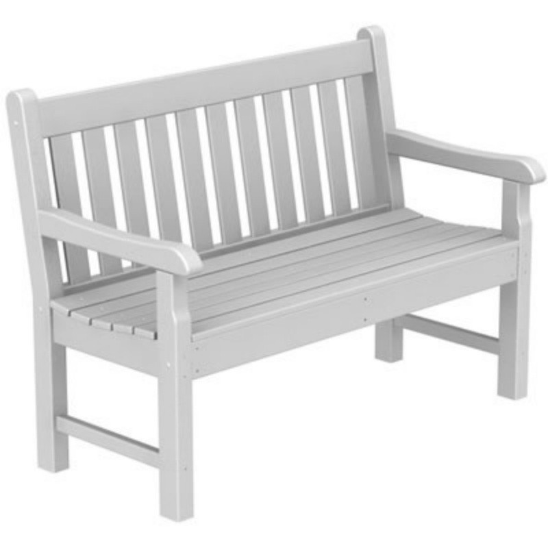 POLYWOOD® Rockford Outdoor Park Bench 48 inches PW-RKB48 | CozyDays